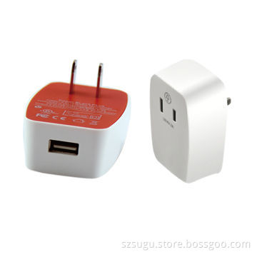 2014 New Full 2.1A USB Home Charger with Change-over Plug